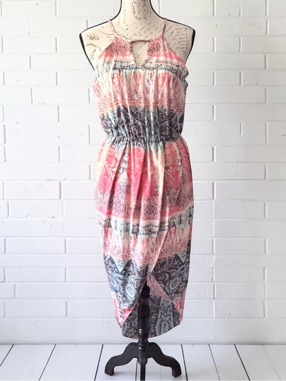Estam BoHo High Low Maxi Dress Size Medium